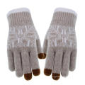 Unisex Jacquard Fashion Winter Magic Gloves Ciclo de esquí Guantes de invierno